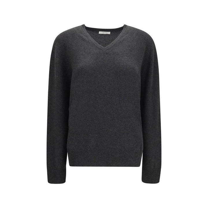 The Row Gray Cashmere Sweater