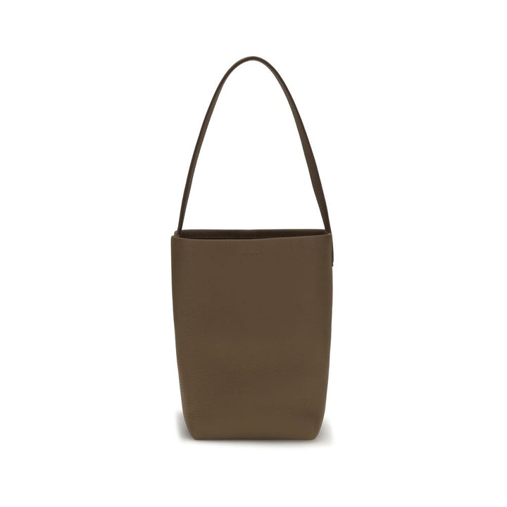 The Row Brown Calf Leather Bos Taurus Shoulder Bag