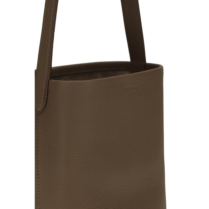 The Row Brown Calf Leather Bos Taurus Shoulder Bag