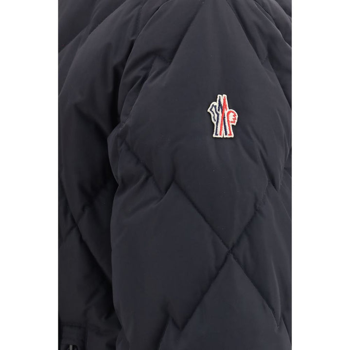 Moncler Grenoble Black Goose Down Full-Length Jacket