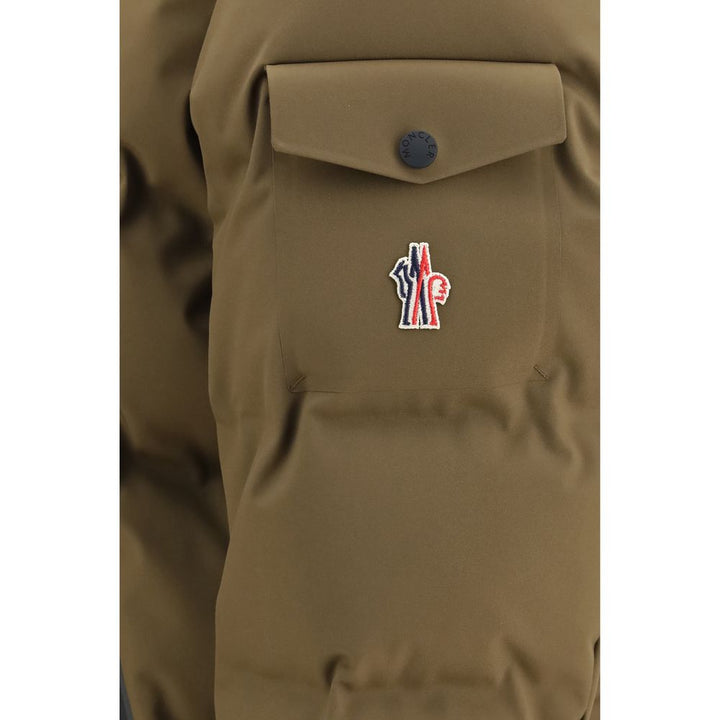 Moncler Grenoble Brown Goose Down Full-Length Jacket
