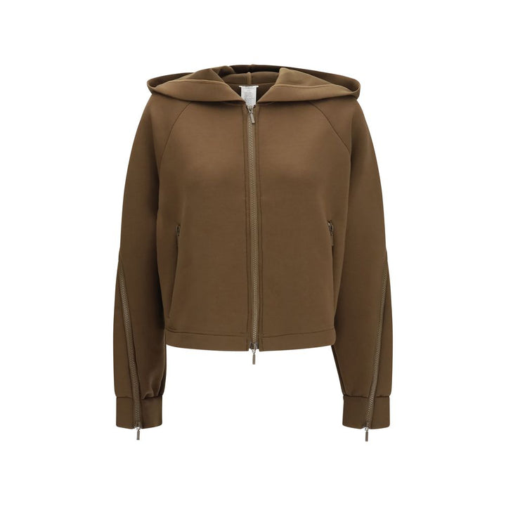 Wolford Brown Polyester Hoodie
