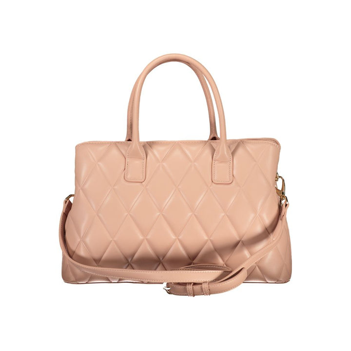 Mario Valentino Rosa Polyurethane Women's Bag