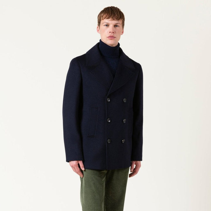 Autore Blue Wool Coat