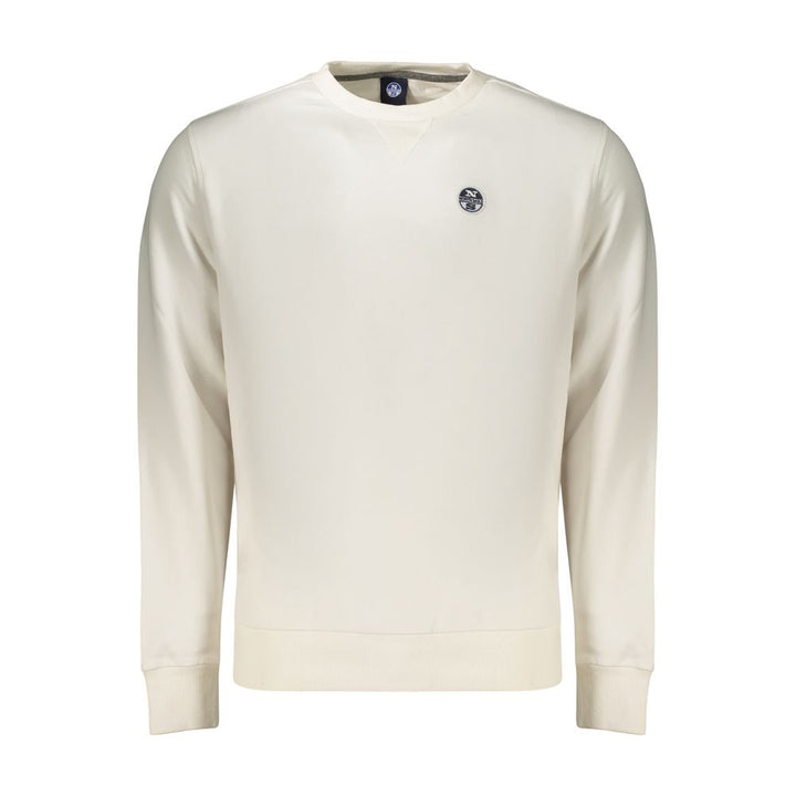 North Sails White Cotton Men's Sweatshirt