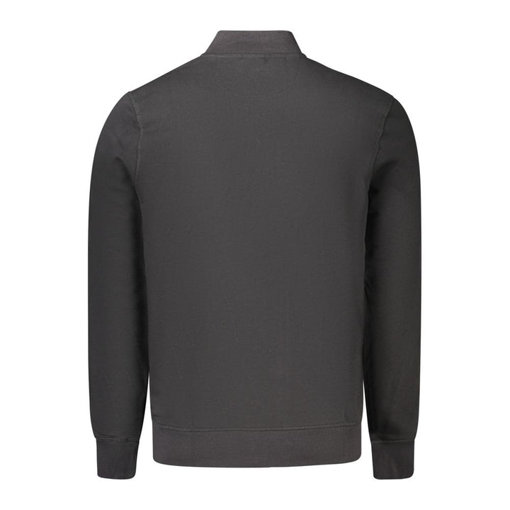 North Sails Black Cotton Men's Sweatshirt