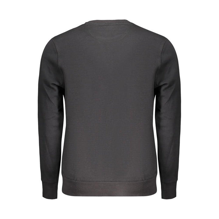 North Sails Black Cotton Mens Sweatshirt