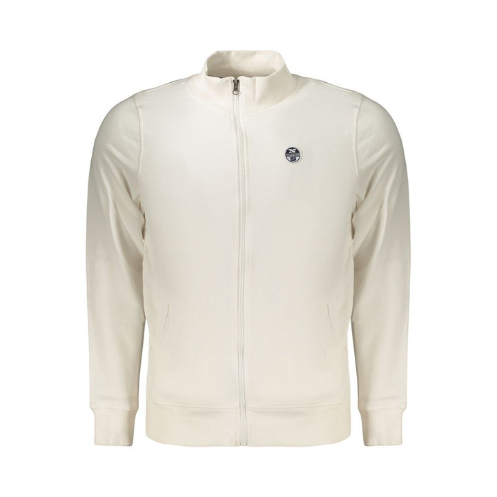 North Sails White Cotton Men's Sweatshirt