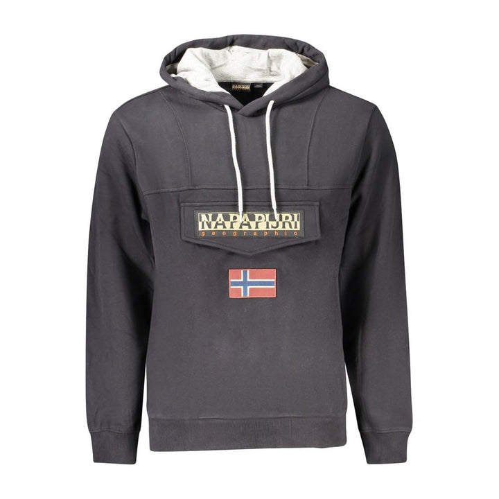 Napapijri Black Cotton Men's Sweatshirt