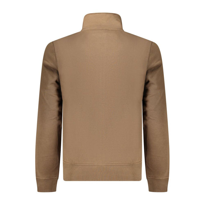 Napapijri Brown Cotton Men's Sweatshirt