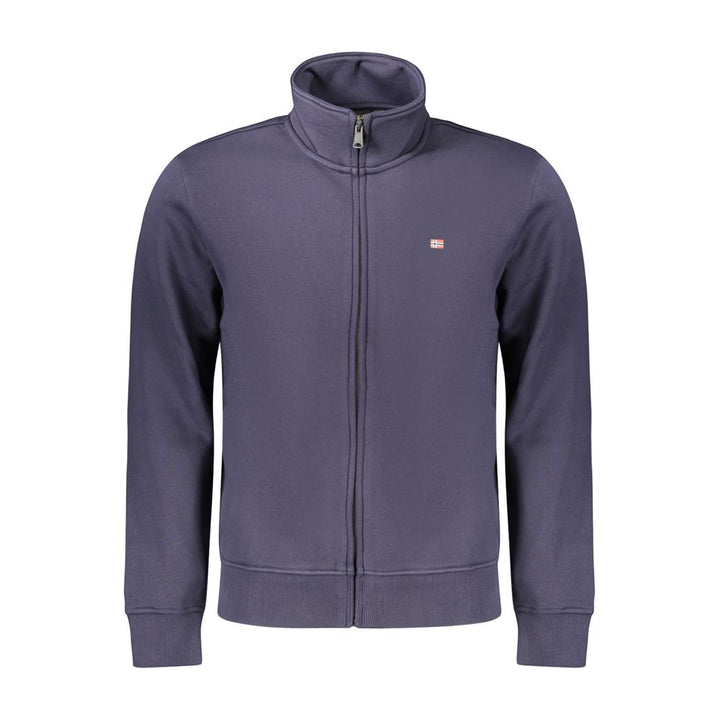 Napapijri Blue Cotton Sweatshirt