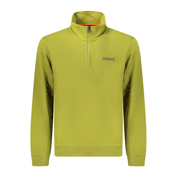 Napapijri Green Cotton Sweatshirt