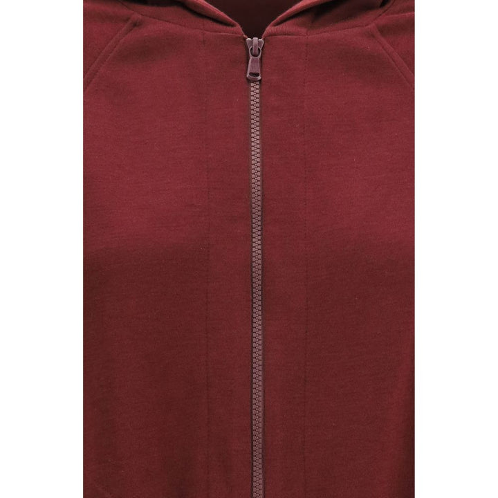 Brunello Cucinelli Bordeaux Cotton Sweatshirt