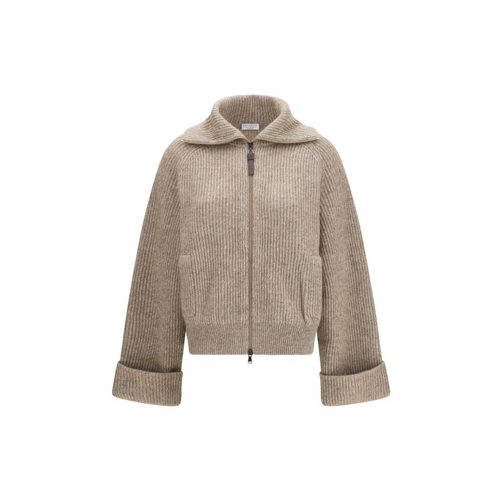 Brunello Cucinelli Beige Cashmere Sweater