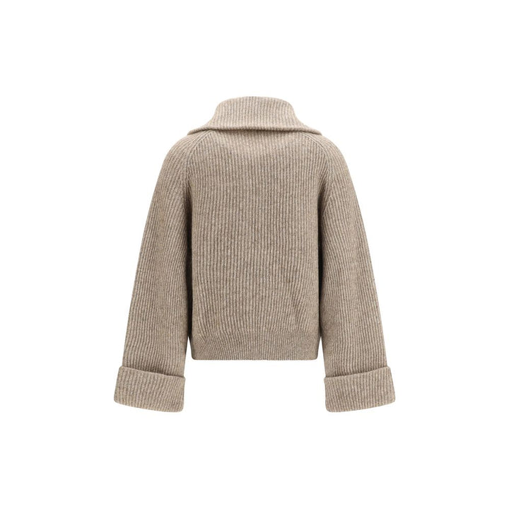 Brunello Cucinelli Beige Cashmere Sweater