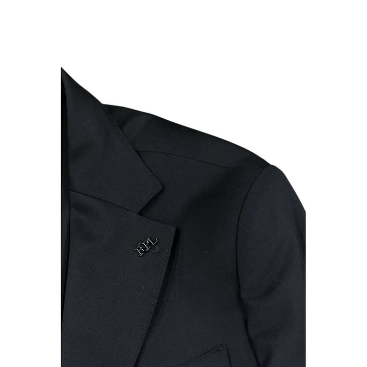 Roberto Pepe Luxury Blue Viscose Men Jacket