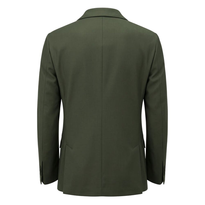 Roberto Pepe Luxury Green Viscose Men's Jacket