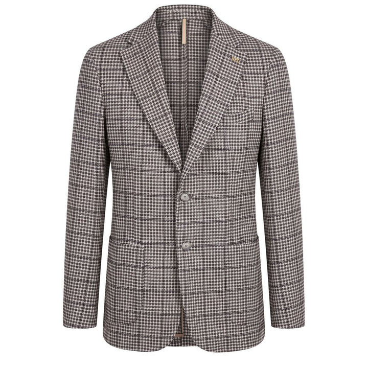 Roberto Pepe Luxury Blue Cotton Men Jacket