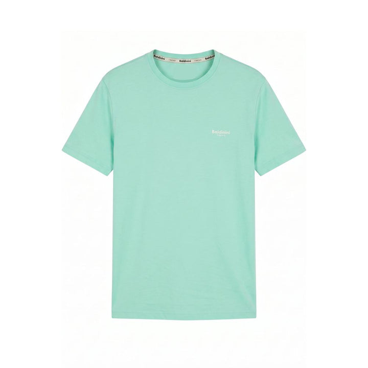 Baldinini Trend Green Cotton Men T-Shirt