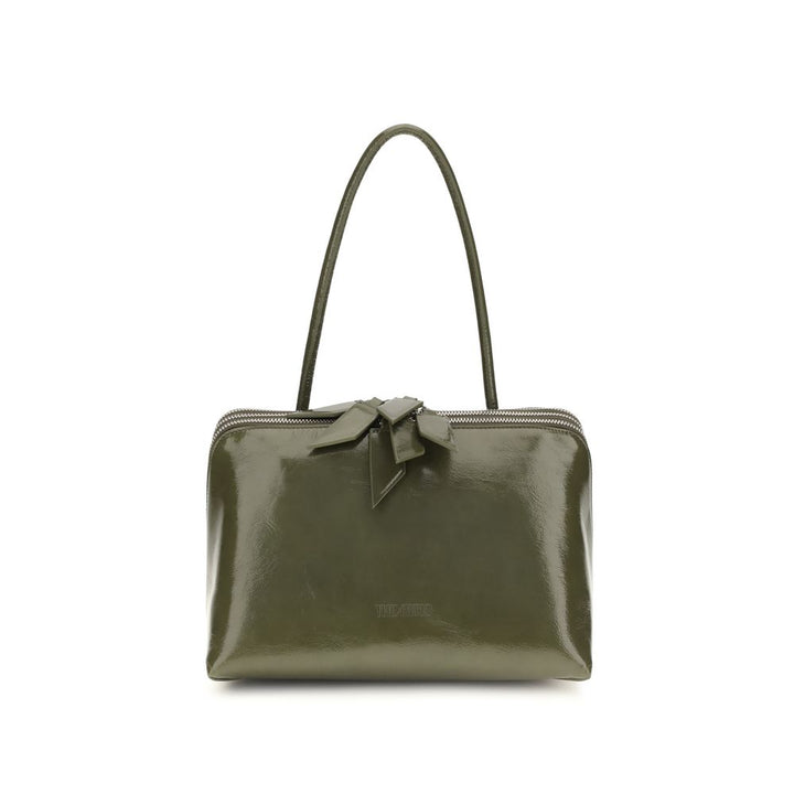 The Attico Bicolor Calf Leather Bos Taurus Shoulder Bag
