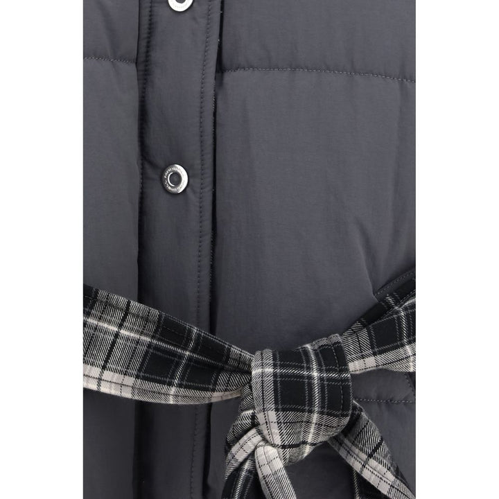 MARBELL Gray Polyamide Full-Length Jacket