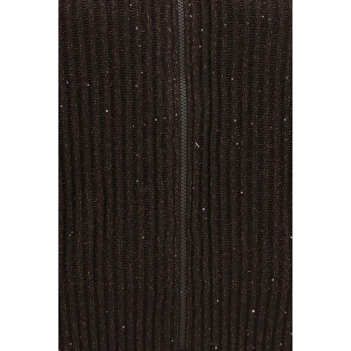Brunello Cucinelli Brown Cashmere Sweatshirt