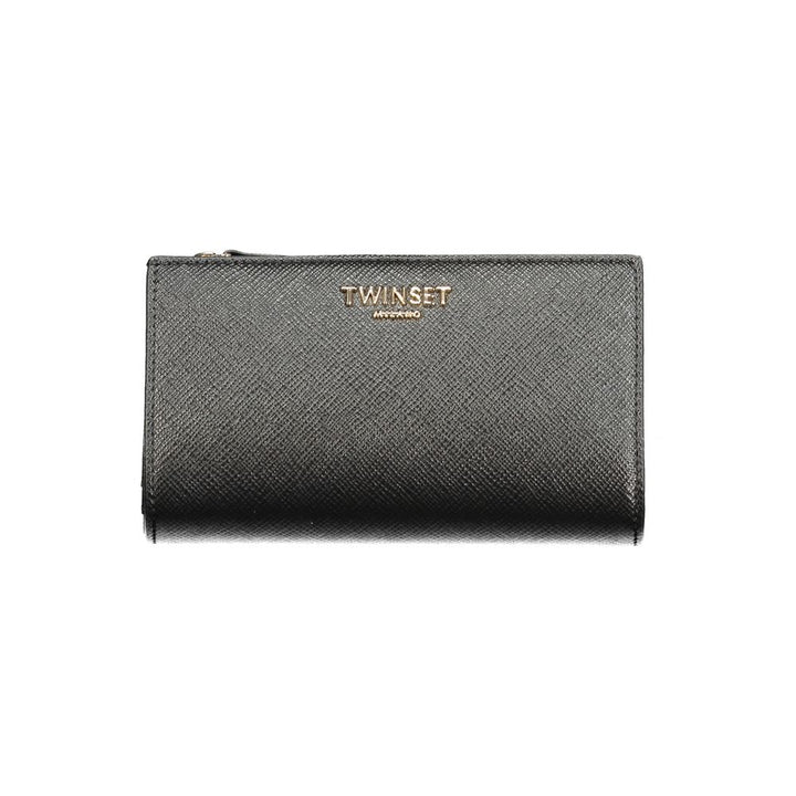 Twinset Black Polyurethane Women's Wallet