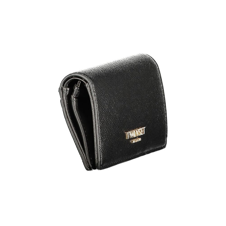 Twinset Black Polyurethane Women's Wallet
