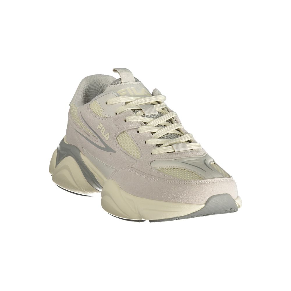 Fila Gray Polyurethane Men's Sneaker