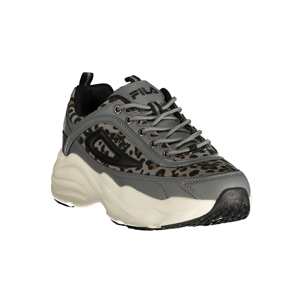 Fila Gray Polyester Women's Sneaker