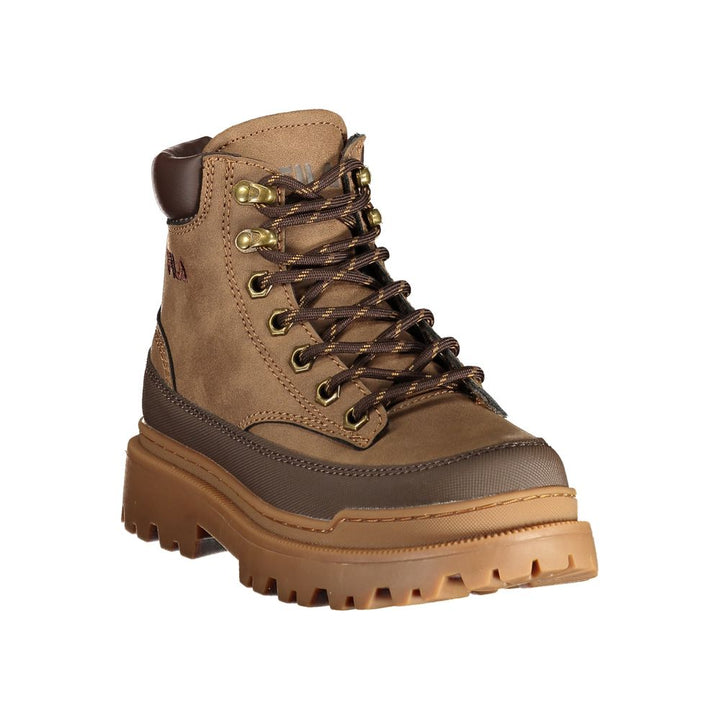 Fila Brown Polyurethane Women's Sneaker