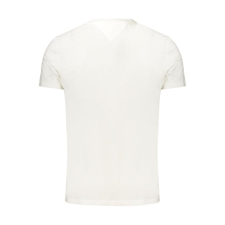 Tommy Hilfiger White Cotton Men's T-Shirt