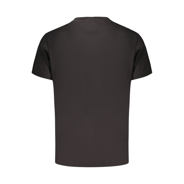 Tommy Hilfiger Black Cotton Men's T-Shirt