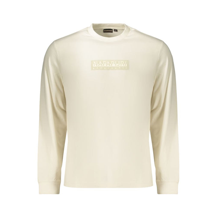 Napapijri Bianco Cotton Men's T-Shirt