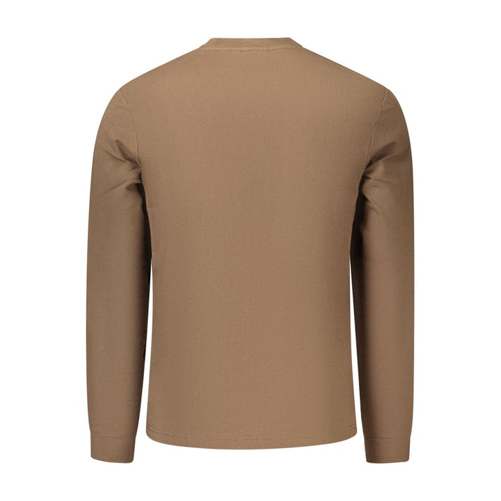 Napapijri Brown Cotton T-Shirt