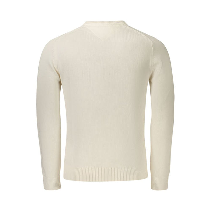 Tommy Hilfiger White Cotton Sweatshirt