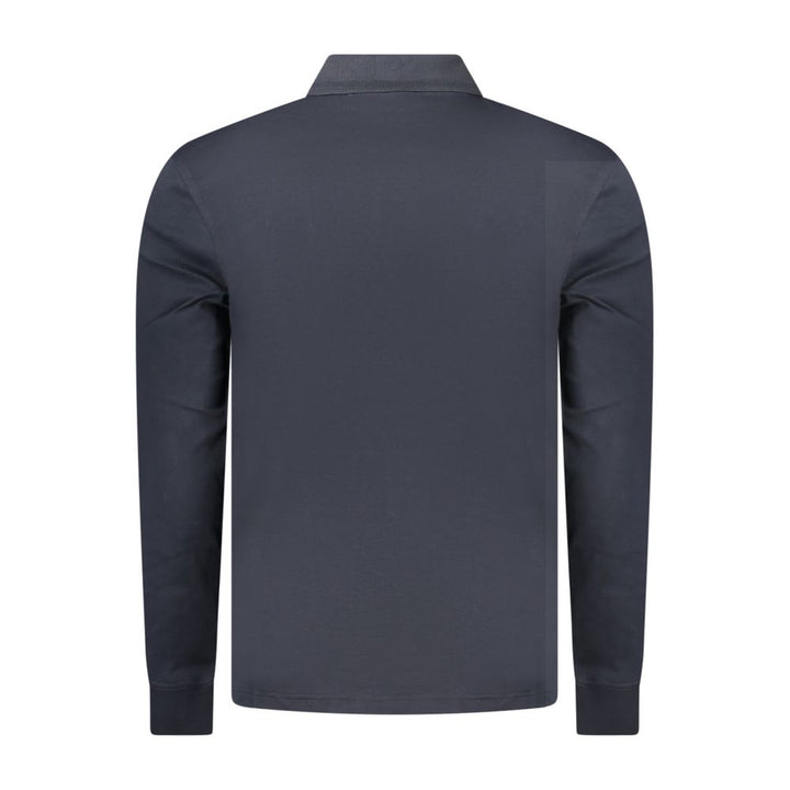 Hugo Boss Blue Cotton Polo Shirt