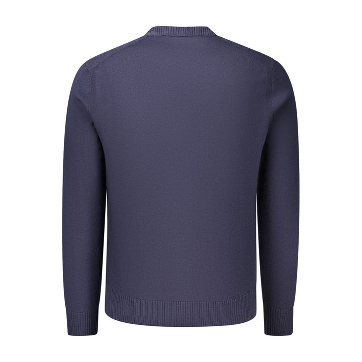 Hugo Boss Blue Wool Sweatshirt