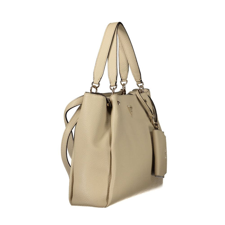 Guess Jeans Beige Polyethylene Handbag