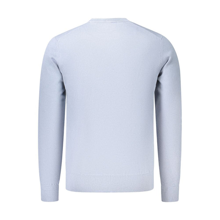Hugo Boss Blue Cotton Sweatshirt