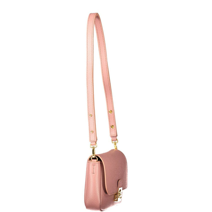 Coccinelle Pink Leather Handbag