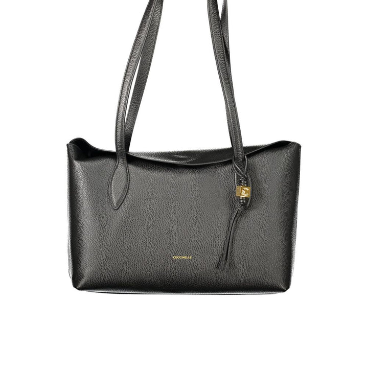 Coccinelle Black Leather Handbag