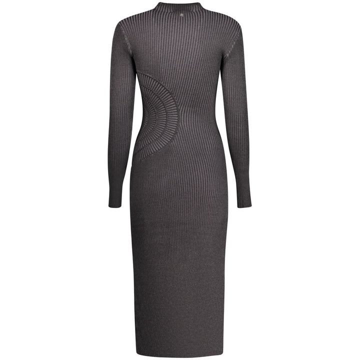 Desigual Black Polyester Casual Dress