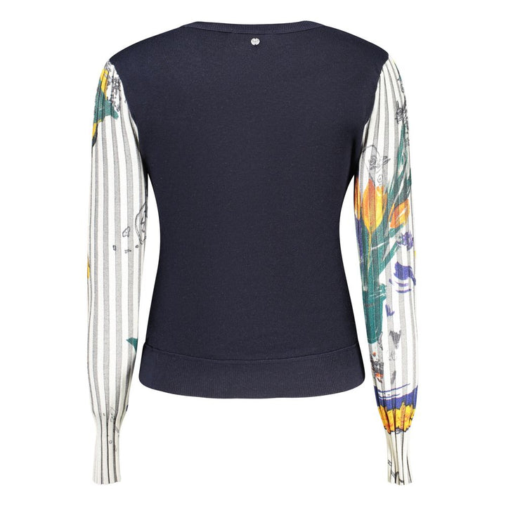 Desigual Blue Wool Sweatshirt