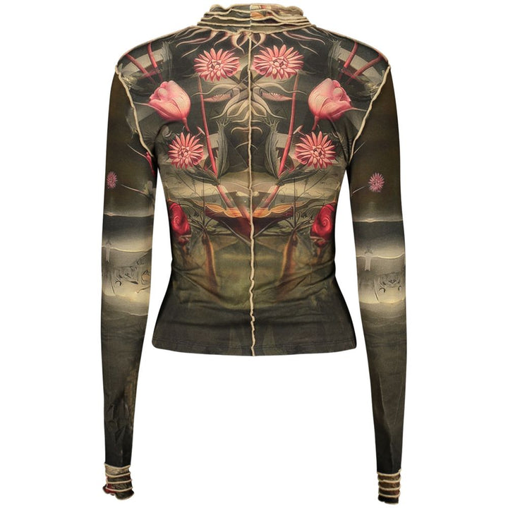 Desigual Black Elastane T-Shirt