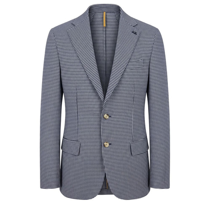 Roberto Pepe Luxury Blue Cotton Men Jacket