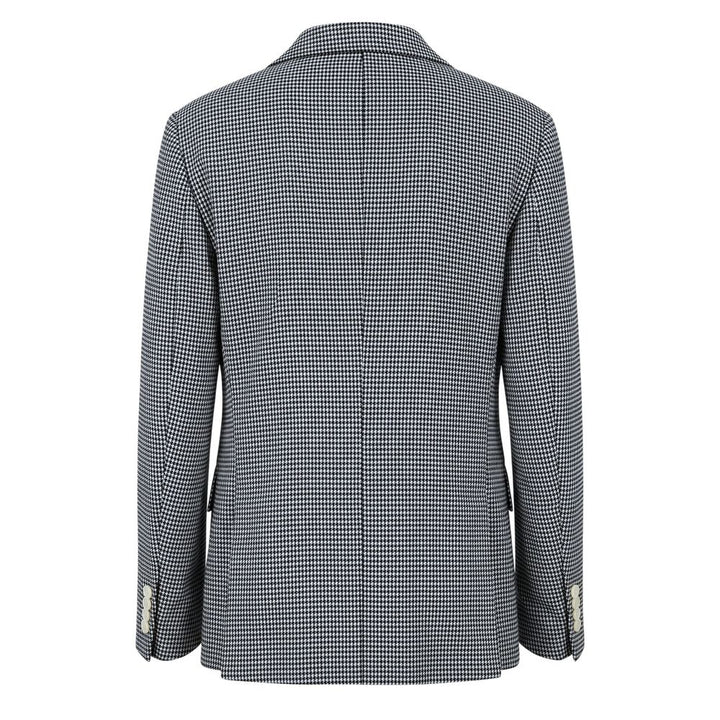 Roberto Pepe Luxury Blue Cotton Men Jacket