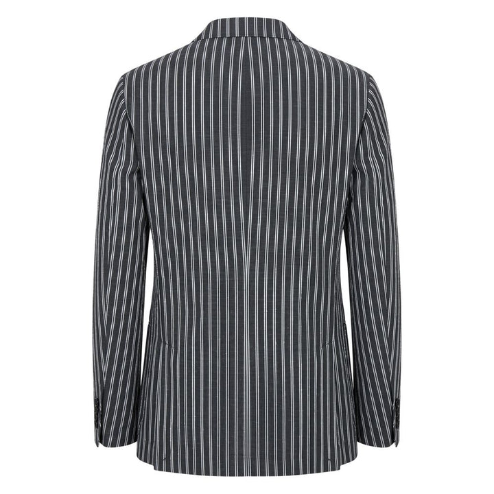 Roberto Pepe Luxury Blue Cotton Men's Jacket