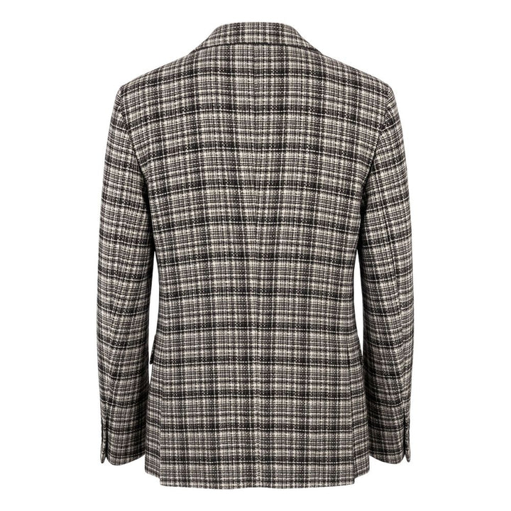 Roberto Pepe Luxury Brown Cotton Men Jacket