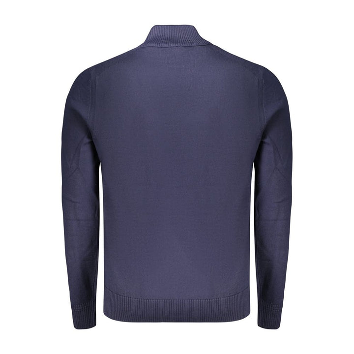 Hugo Boss Blue Wool Men's Sweater